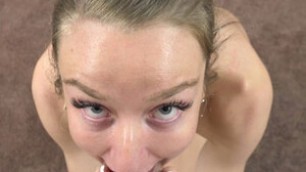 Cute teen Sasha Sutherland deep throats for her debut - Porn Movies - 3Movs