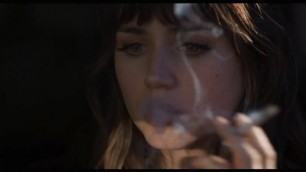 Ana De Armas Smoking Cigarette