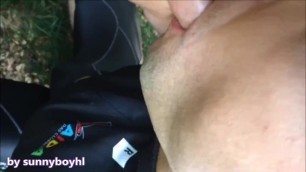 Sucking a Small Dick in the Forest