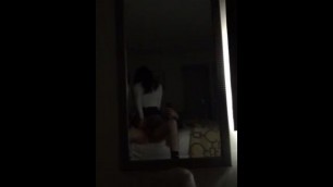 Latina Teen Riding Dick in Hotel