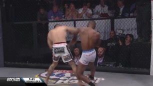 Damacio Page Leaves Brian Hall Tits up on Themat to Win Title.