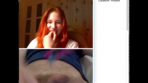 TINY P's SPH on Cam 2 - ~russian Redhead Laughs