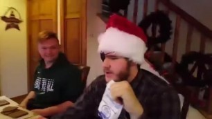 4 GUYS MAKE GINGERBREAD HOUSES THEN HAVE HOT SEXY FIGHT
