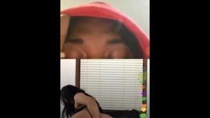 Baddie Plays with Dildo on Yung Torys Live