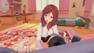 (3D Hentai)(Quintessential Quintuplets) Sex with Rena Nakano