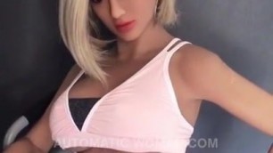 Sex doll by AutomaticWoman with implanted hair