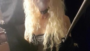 Jennifer Lee CD smoking corset selfie