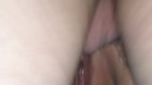 Chubby wife got fucked and seeded in a threesome