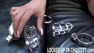If you beg I might take off your chastity device