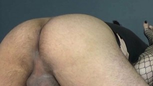 Sloppy Cum in Throat Blowjob by French Prostitute on Voyeur Camera