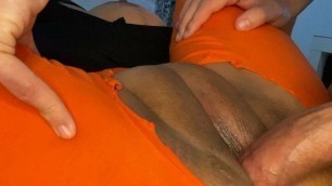 My friend's mother's pantyhose pussy FETISH!