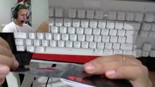 Unboxing Redragon Dark Avenger Lunar White - Switch Brown - first Impressions