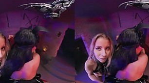 Slave play with Lexi Dona and Lucky Bee